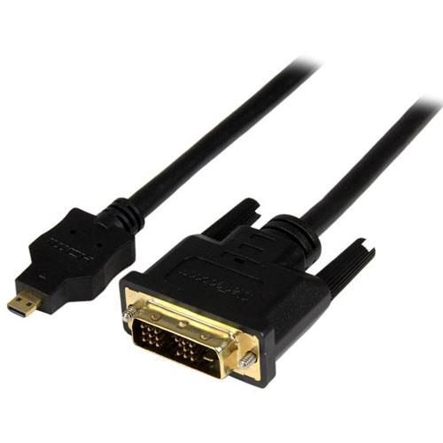 StarTech(スターテック) HDDDVIMM2M ブラック Micro HDMI - DVI-D変換ケーブル 2m