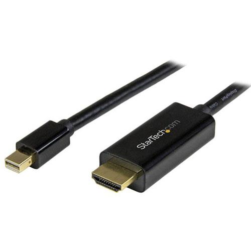 StarTech(スターテック) MDP2HDMM2MB ブラック Mini DisplayPort - HDMI変換アダプタケーブル 2m