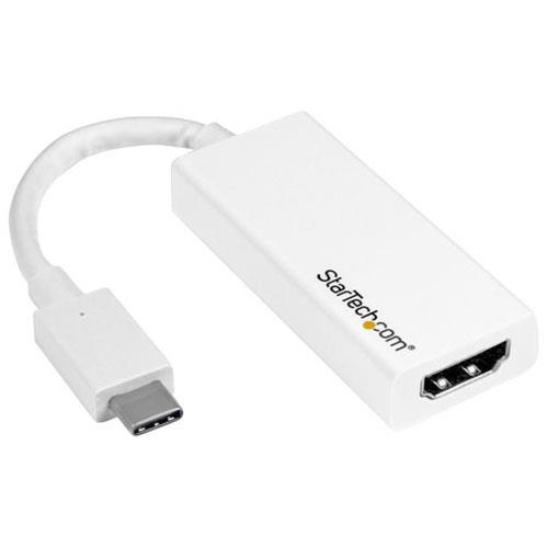 StarTech(スターテック) CDP2HDW ホワイト USB-C - HDMI変換アダプタ
