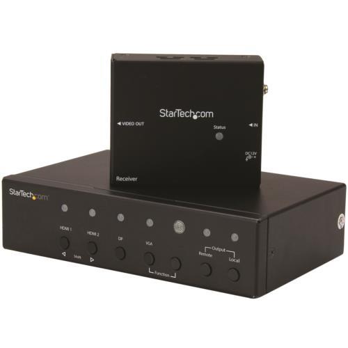 StarTech(スターテック) STDHVHDBT HDBaseTエクステンダー VGA/DP/HDMI入力対応