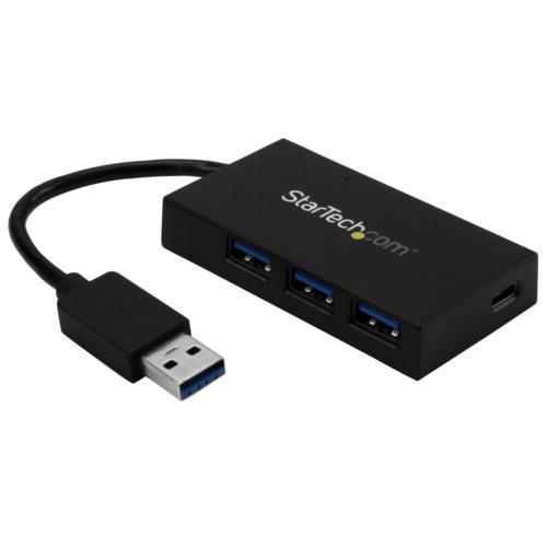 StarTech(スターテック) HB30A3A1CFB 4ポートUSB3.0ハブ 1x USB Type-C搭載