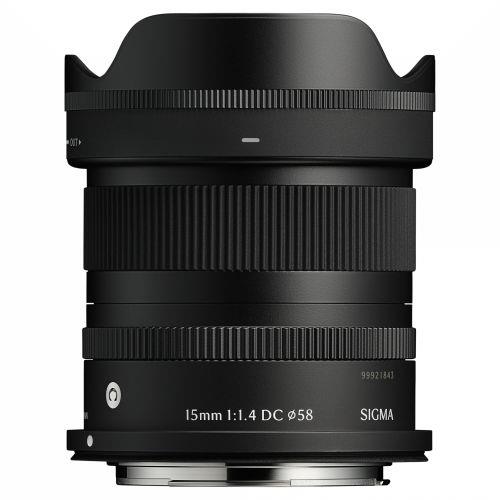 【長期保証付】シグマ(SIGMA) Contemporary 15mm F1.4 DC キヤノンRFマウント APS-C用 大口径広角単焦点レンズ