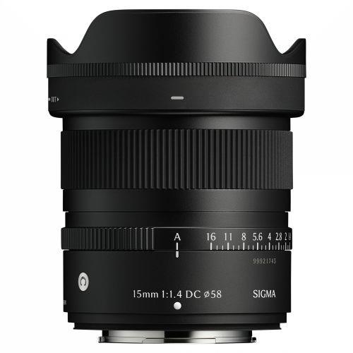 【長期保証付】シグマ(SIGMA) Contemporary 15mm F1.4 DC フジフイルムXマウント APS-C用 大口径広角単焦点レンズ