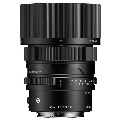 シグマ(SIGMA) 50mm F2 DG ブラック Contemporary ソニーEマウント 単焦点レンズ