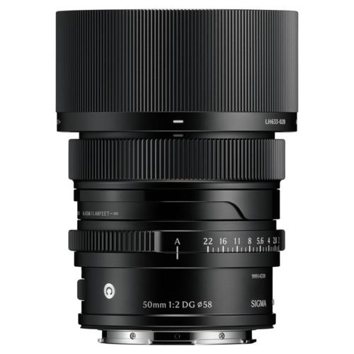 【長期保証付】シグマ(SIGMA) 50mm F2 DG ブラック Contemporary ライカLマウント 単焦点レンズ