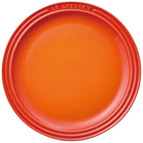 ル・クルーゼ(LE CREUSET) ラウンド プレート LC23cm 910140-23 オレンジ