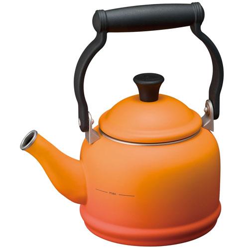 ル・クルーゼ(LE CREUSET) IH対応 ケトル デミ 920009-00 オレンジ