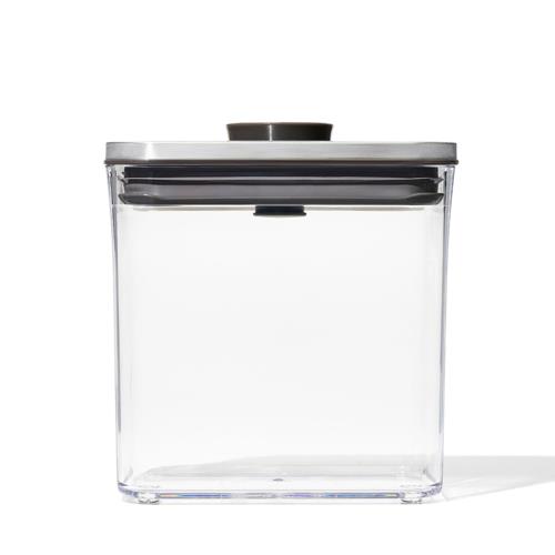 OXO(オクソー) オクソー ステンレスポップコンテナ レクタングル ショート -1.6L
