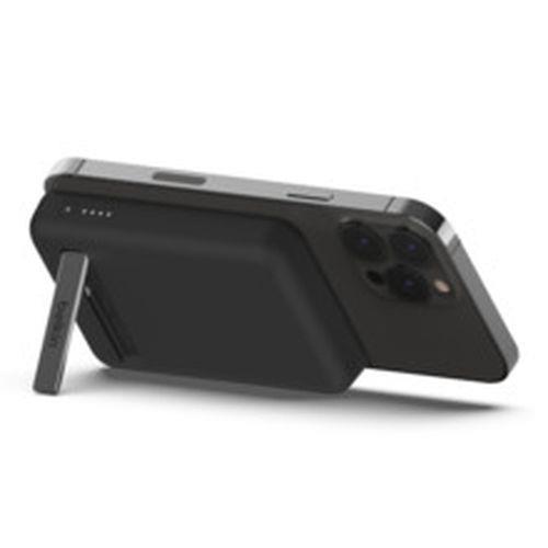 BELKIN BoostCharge MagSafe対応 ワイヤレス モバイルバッテリー 5000mAh ブラック BPD004btBK