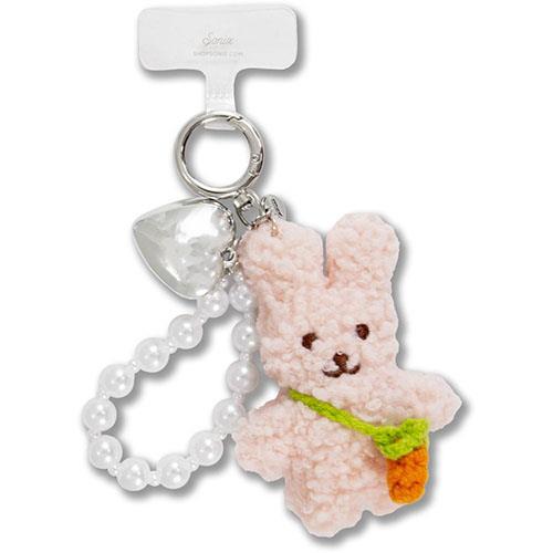 Sonix(ソニックス) PHONE WRISTLET WITH PLUSH ANIMAL BUNNY バニー リストストラップ うさぎ ぬいぐるみ 5682001A01