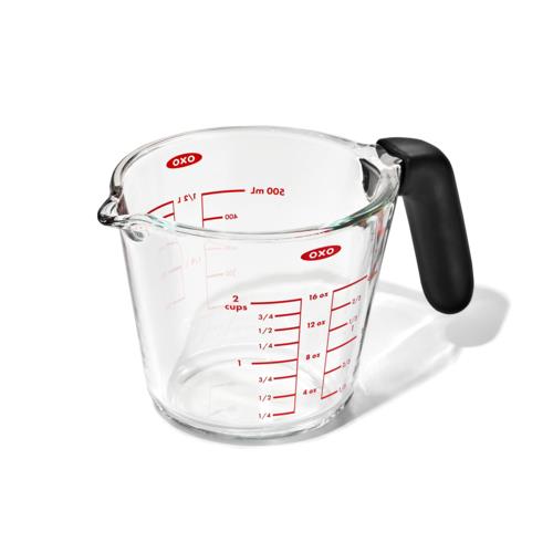 OXO(オクソー) オクソー ガラスメジャーカップ 500ml 電子レンジ対応 食洗機対応