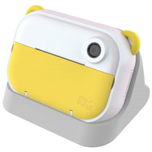 【長期保証付】Oaxis(オアキシス) FC2402SA-YW01 myFirst Camera Insta Wi(イエロー) 1200万画素 感熱紙ラベルプリンター機能付 動画撮影 microSD16GB付