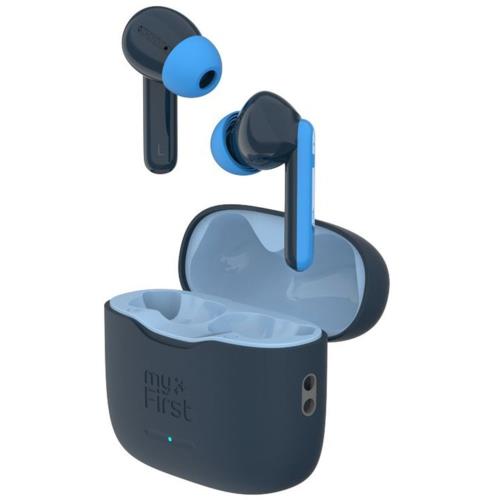 Oaxis(オアキシス) FH8505SA-SB01 myFirst CareBuds Space Blue(スペースブルー) 子供用完全ワイヤレスイヤホン 最大音量制限