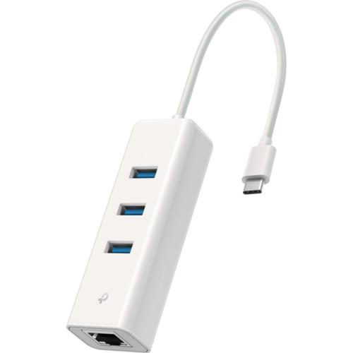 TP-Link(ティーピーリンク) UE330C USB Type-C 3ポートハブ&ギガビット 有線LANアダプター