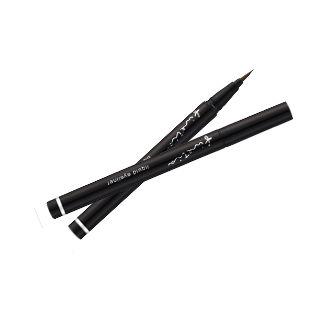 エックスワン X-one finetia フィネティア リキッドアイライナー MTB【 DB ダークブラウン】 2色 ウォータープルーフ 防水 極細 幅広 保湿 ツヤ ハリ 目元 保護 肌あれ 防止 モモ葉 エキス