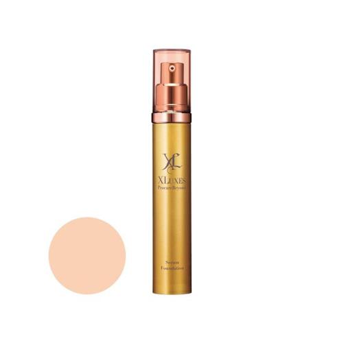 エックスワン X-one XLUXES エックスリュークス プロケアビヨンド セラムファンデーション 30mL 「ライトピンク」 SPF40 PA+++ 美容成分76% ヒト 幹細胞 リキッド