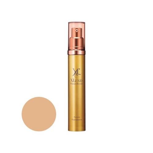 エックスワン X-one XLUXES エックスリュークス プロケアビヨンド セラムファンデーション 30mL 「ミディアムベージュ」 SPF40 PA+++ 美容成分76% ヒト 幹細胞 リキッド