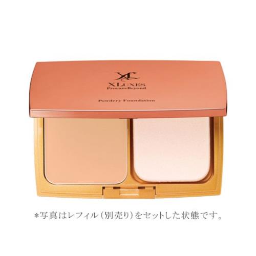 エックスワン X-one XLUXES エックスリュークス プロケアビヨンド パウダリーファンデーション 「専用ケース]パフ付 ケースのみ コンパクト ベースメイク