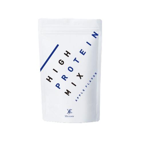 エックスワン X-one XELESANTE ハイプロテインMIX ソイプロテイン 160g 計量スプーン付き りんご味 大豆たんぱく 置き換え