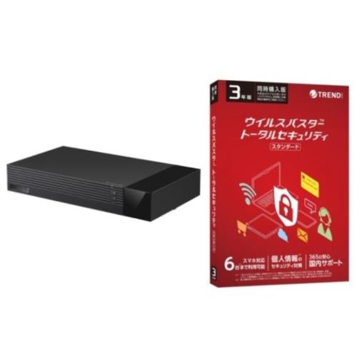 バッファロー(BUFFALO) HDV-SAM4.0U3-BKA HDD 4TB + ウイルスバスター TSS 3年版 同時購入用