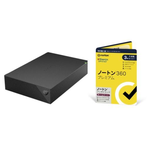 HD-SGDA6U3-B Seagate製ドライブ内蔵 CMR方式採用 HDD 6TB + ノートン 360 プレミアム/アンチトラック 同時購入 3年5台版 ヤマダ専用セット