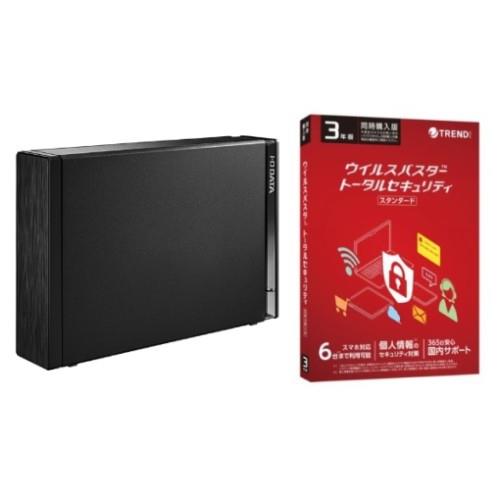 IODATA(アイ・オー・データ) HDD-AUT2 録画用ハードディスク 2TB + ウイルスバスター トータルセキュリティ スタンダード 3年版 同時購入用セット
