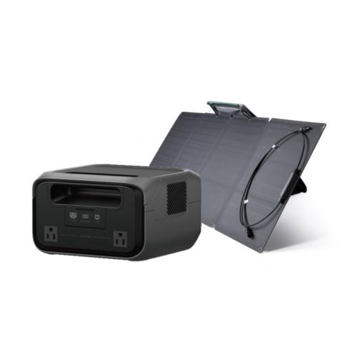 エコフロー(EcoFlow) EcoFlow RIVER 3 Plus(290) 容量286Wh EFRIVER3Plus-JP-CBOX + EcoFlow 110Wソーラーパネル EcoFlow専用セット