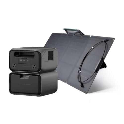 エコフロー(EcoFlow) EcoFlow RIVER 3 Max Plus(870) 容量858Wh EFRIVER3MAXPLUS-JP-CBOX + EcoFlow 110Wソーラーパネル EcoFlow専用セット