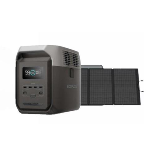 エコフロー(EcoFlow) EcoFlow DELTA 3 1500 EFDELTA1500JP ポータブル電源 1536Wh + SOLAR400W-JP 400Wソーラーパネルセット