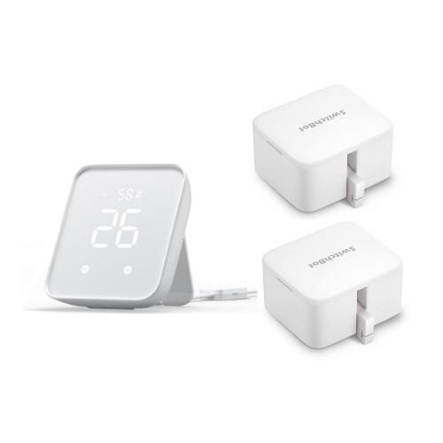 SwitchBot(スイッチボット) SwitchBot(スイッチボット) W3202106 ハブ2 + SWITCHBOT-W-GH + SWITCHBOT-W-GH(ホワイト) ボット2個セット