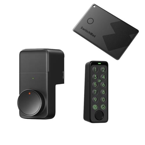 SwitchBot(スイッチボット) SwitchBot ロックプロ 指紋認証パッド スマートトラッカーカードセット