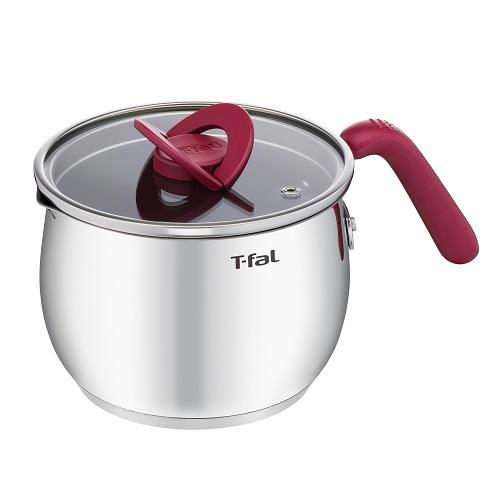ティファール(T-fal) G74783 ルージュ オプティスペースIH ステンレス マルチポット