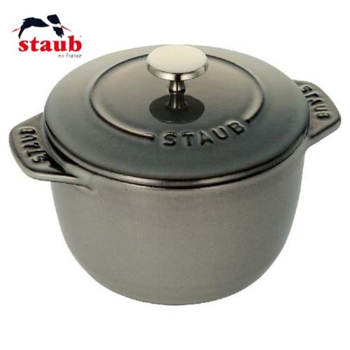ストウブ(staub) ラ ココット デ ゴハン Sサイズ 12cm 1合 グレー 生涯補償付 国内正規品