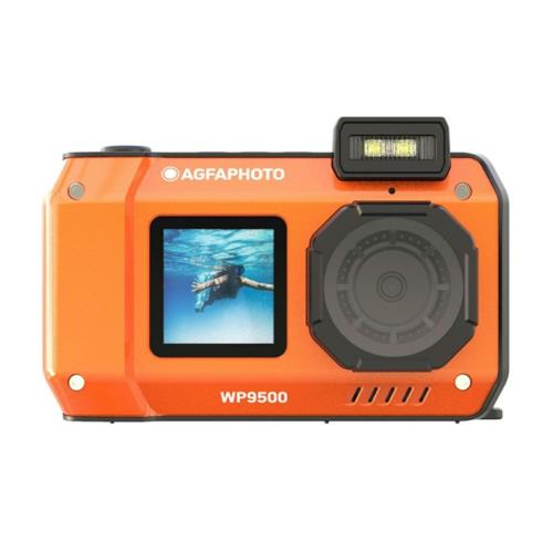 【長期保証付】AGFA(アグフア) AGFA WP9500-OG オレンジ 防水デジタルカメラ IP68 防水/防塵機能
