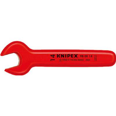 クニペックス(KNIPEX) 9800-10 絶縁片口スパナ 10mm