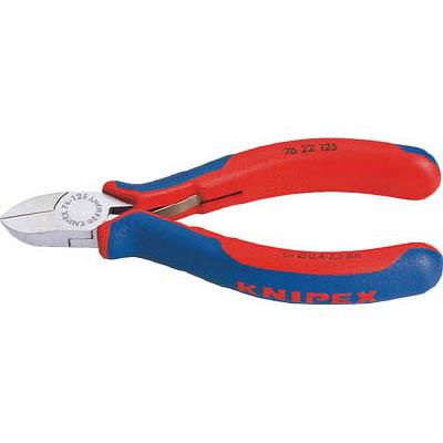 クニペックス(KNIPEX) 7622-125 125mm 精密用ニッパー 125mm