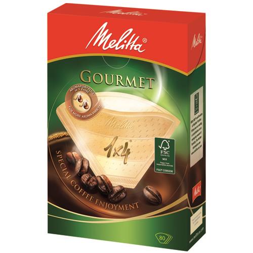 メリタ(Melitta) PG-148 フィルターペーパー グルメ 1×4用 80枚