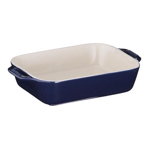 ストウブ(staub) 50408-583 ブルー レクタンギュラーディッシュ 14cm