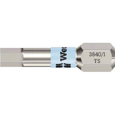 Wera 71073 3840/1 ステンレストーションビット ヘキサゴン3.0X25