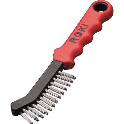 LESSMANN 182401 ROKI ハンドブラシ 高張度鋼線 0.35