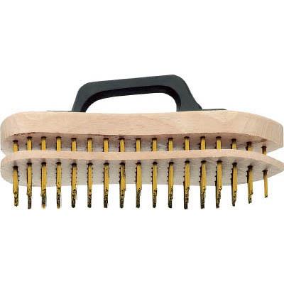 LESSMANN 140961 アジャスタブルハンドブラシ 真鍮線