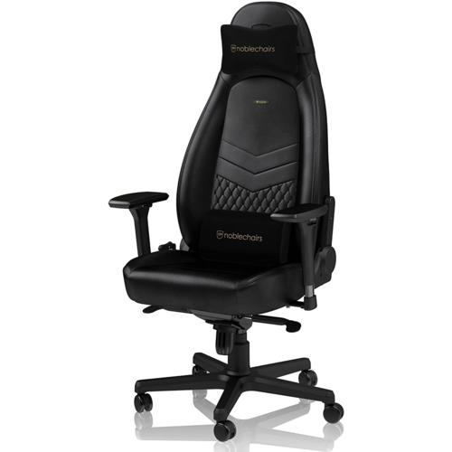 noblechairs(ノーブルチェアーズ) NBL-ICN-RL-BLA-SGL ブラック ICON - Real Leather