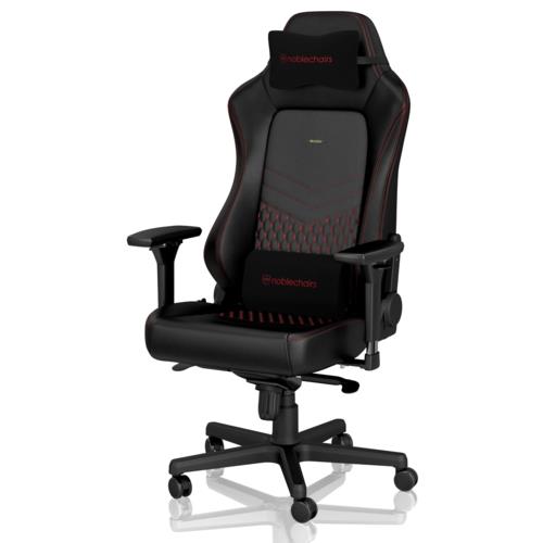 noblechairs(ノーブルチェアーズ) NBL-HRO-RL-BRD-SGL レッド HERO - Real Leather ゲーミングチェア