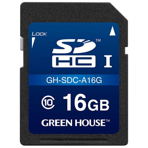 GREEN HOUSE(グリーンハウス) GH-SDC-A16G SDHCカード 16GB CLASS10