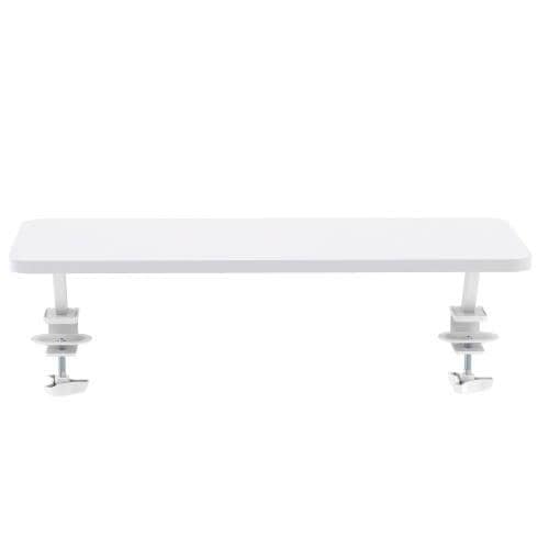 GREEN HOUSE(グリーンハウス) GH-DKBE1-WH ホワイト クランプ式デスクスタンド 600x260mm