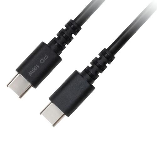 GREEN HOUSE(グリーンハウス) GH-UCCCA05-BK USB Type-C オス -USB Type-C オス 充電/データ転送ケーブル 0.5m