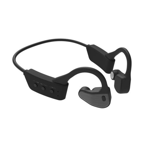 GREEN HOUSE(グリーンハウス) GH-OWSD-BK ブラック 2in1 ハイブリッドイヤホン Bluetooth5.3 耳にかけて使う骨伝導と空気伝導のハイブリッド