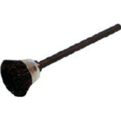 バーテック 12650100 ワイラーミニチュアカップブラシ黒馬毛