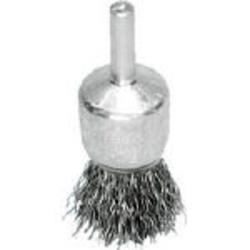 バーテック 3753800 軸付クリンプ型エンドブラシSUS0.35