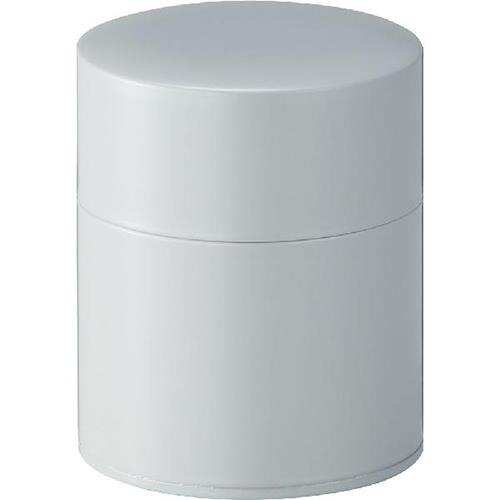 にちにち道具 塗り缶 平 200g グレー